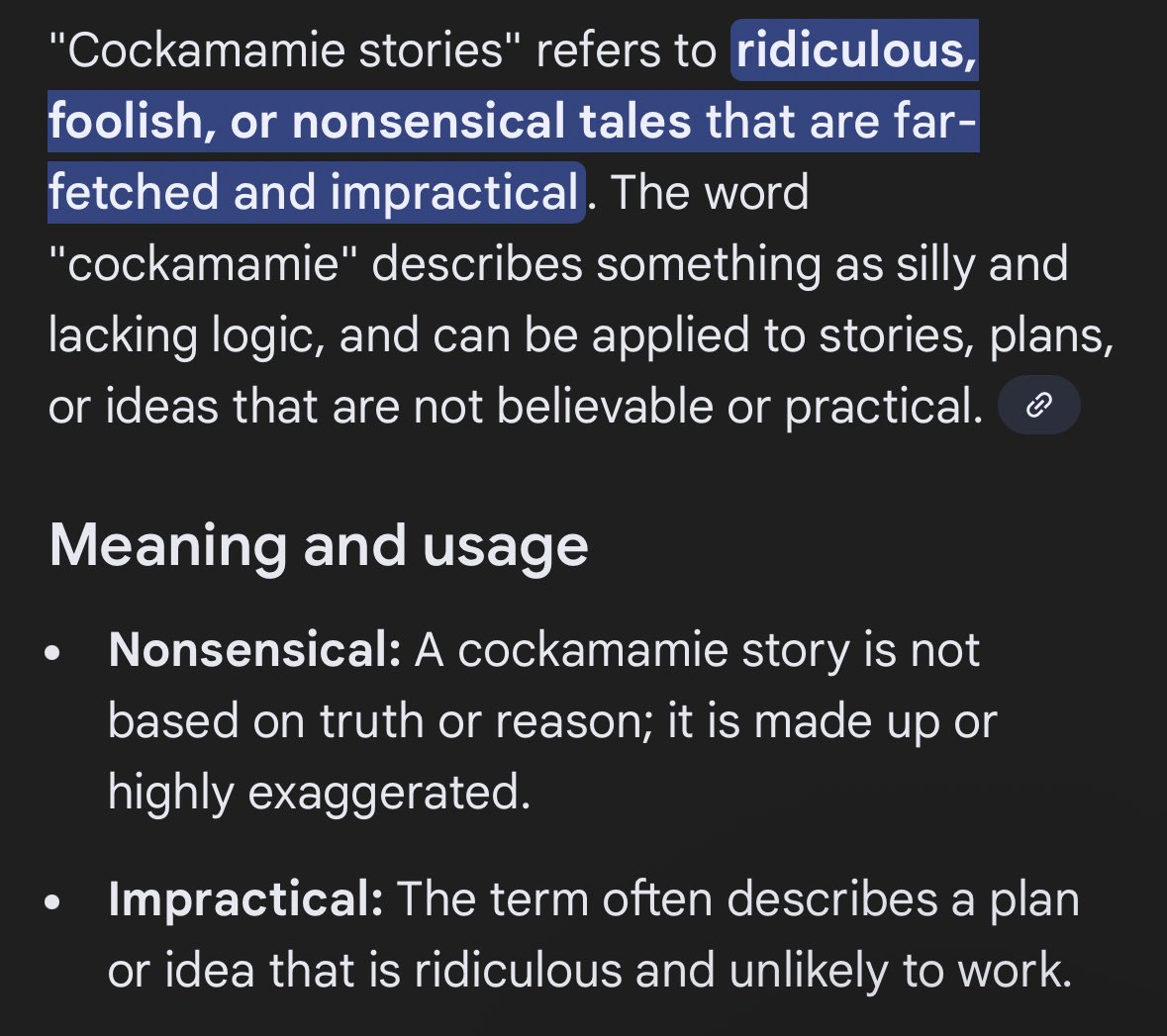 Broooo? They think we’re retarded.
These are called : “COCK- A - MAMIE” stories.