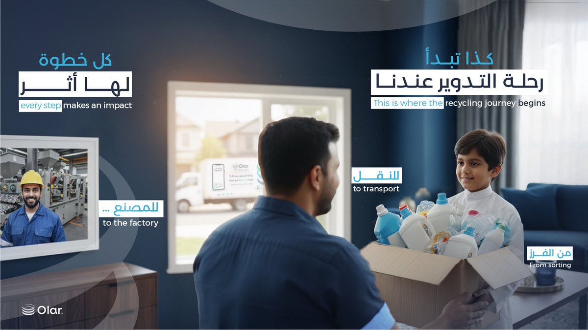 خطوتك لها أثر، ووراء الكواليس أثر أكبر مما تتخيل ✨♻️
حمل التطبيق الآن📱✨

#تحيا_وتدوم #اعادة_التدوير