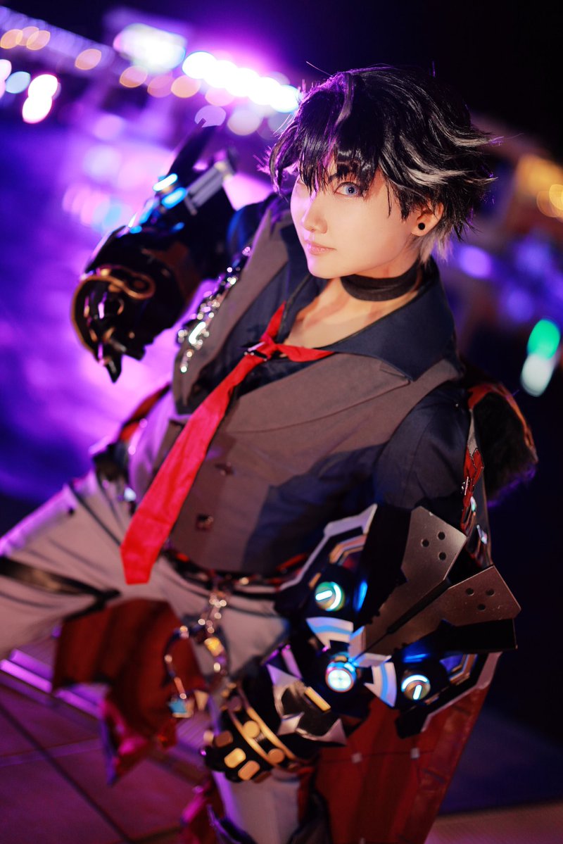 ーコスプレー
𝒢ℯ𝓃𝓈𝒽𝒾𝓃 ℐ𝓂𝓅𝒶𝒸𝓉

     悪を為す者に
 
                               恐れを

𝕡𝕙𝕠𝕥𝕠 ➠ねこちゃん亭さん(<a href="/nekochantei/">ねこちゃん亭</a> )
#ラグコス2025 #ラグコス