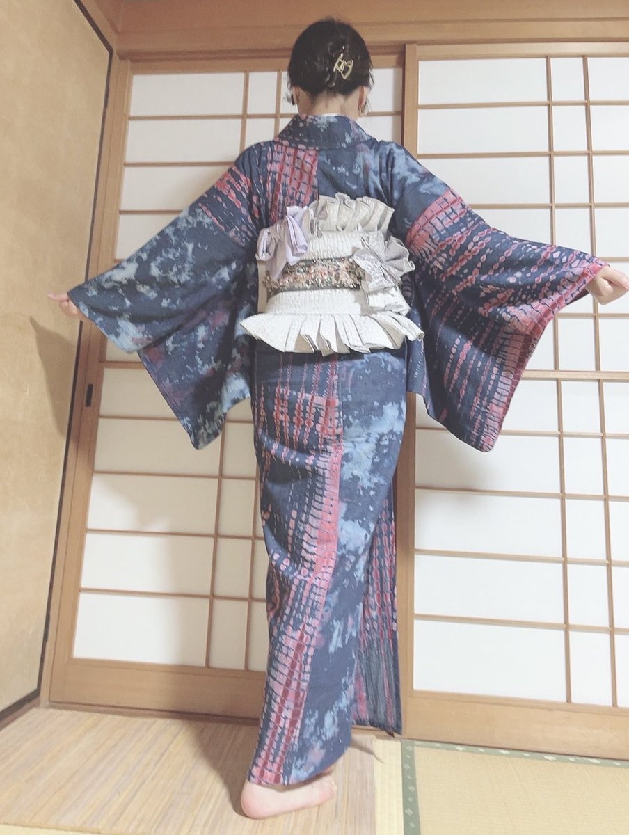 着物仕立て装々 on X