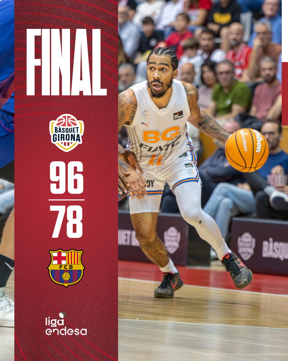 BasquetGirona's tweet photo. 🔥 VICTÒRIA! VICTÒRIA! VICTÒRIA I EXHIBICIÓ CONTRA EL BARÇA A FONTAJAU! 🔝🥰 https://t.co/iAzBczDzwG