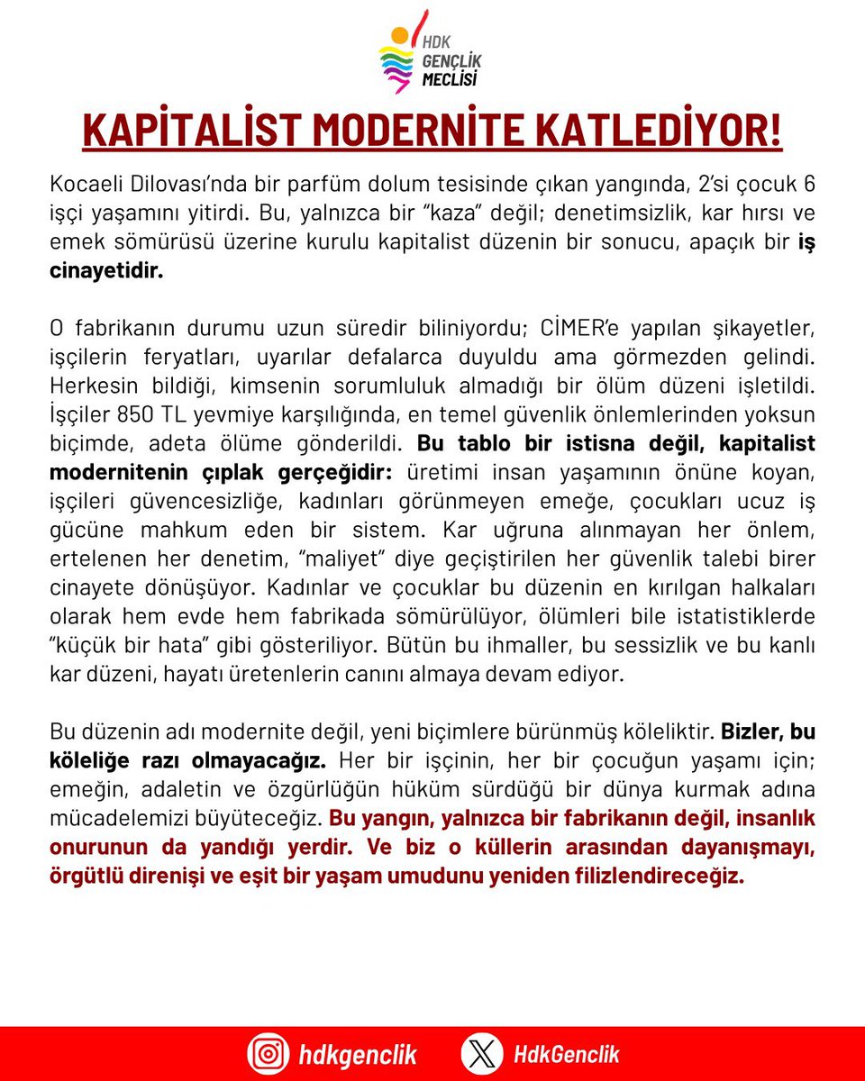 Kapitalist modernite katlediyor!