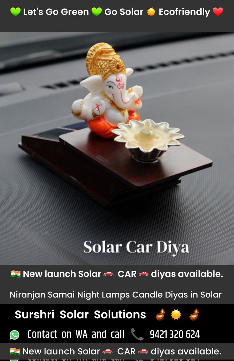 surshrisolar's tweet image. We at #SurshriSolarSolutions are committed towards harnessing free &amp;amp; abundant renewable energy available to us : #SUN 🌞

Ours is an #GreenTech organization with sole aim of marketing these products &amp;amp; in creating awareness for use of #solarproducts

#Customisation #branding #gift