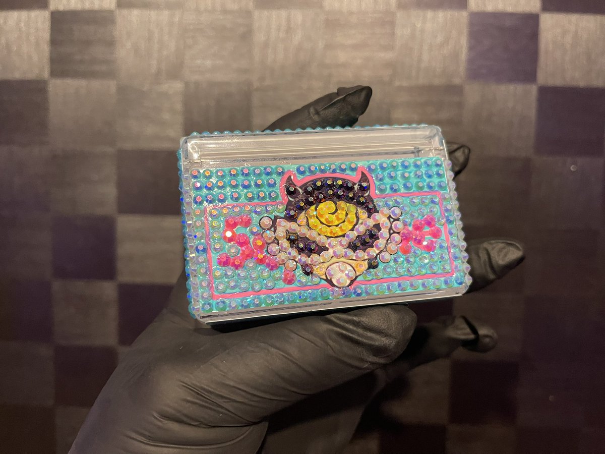 #ラインストーン #デコレーション #iQOS #らぶぶ #ヤンチャの喫煙部屋