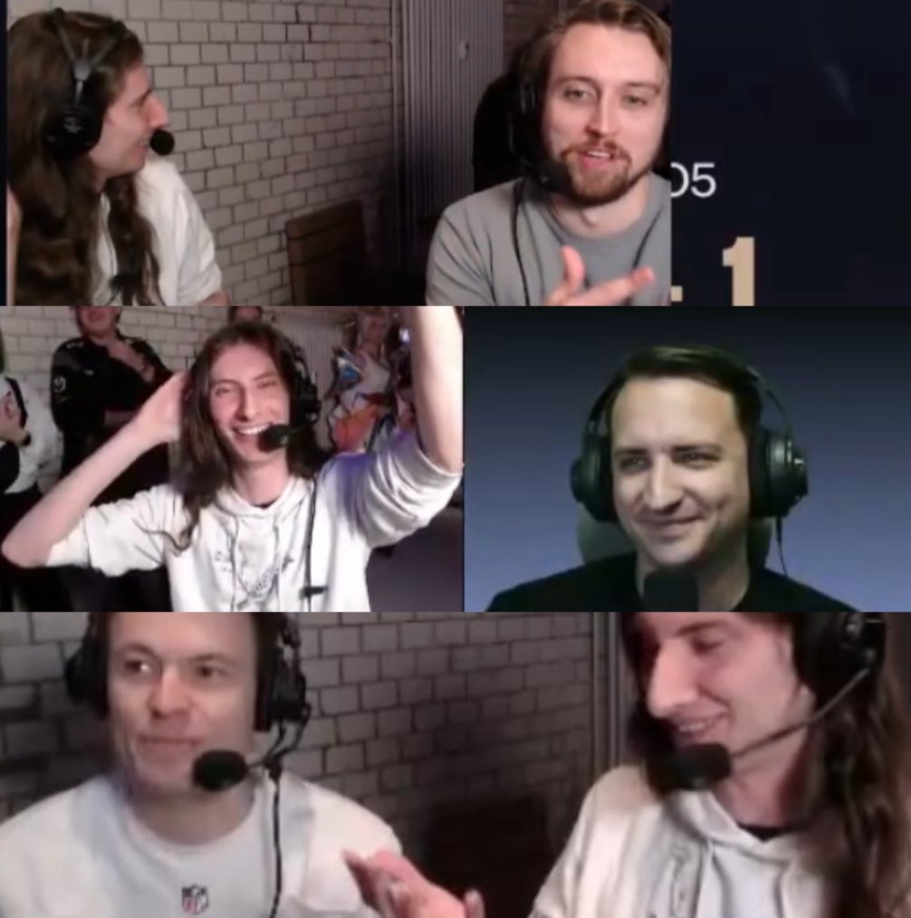 It was awesome to have so many esports greats on stream today! Huge thanks to:

<a href="/MonteCristo/">MonteCristo</a> 
<a href="/ggDoA/">Erik DoA Lonnquist</a> 
<a href="/proxywolf/">Wolf Schröder</a> 
<a href="/Quickshot/">Trevor Henry</a> 
&amp; <a href="/HystericsCasts/">Hysterics</a> 

Who were perfect company. Esports is a great connecting force, coming together &amp; celebrating these events is special.

#Worlds2025