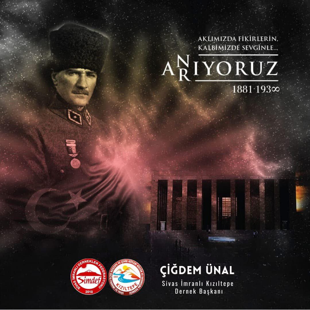 “Büyük ölülere matem gerekmez, fikirlerine bağlılık gerekir.”
İlelebet saygıyla… 
#İlelebet #10Kasım