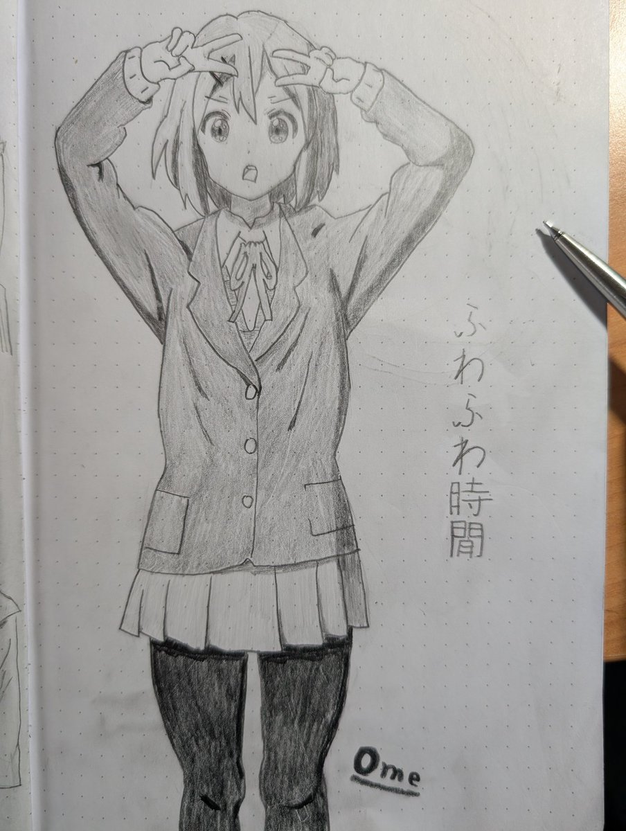 drawpgrs_daily's tweet photo. Day 7

My friend asked me if I could draw Yui from K-On! so I assume this is my first character request! Once again, I initially only wanted to do her upper body (especially since my reference image only included that) but she just kept growing until she occupied the entire page! https://t.co/qbSsR7JtTp