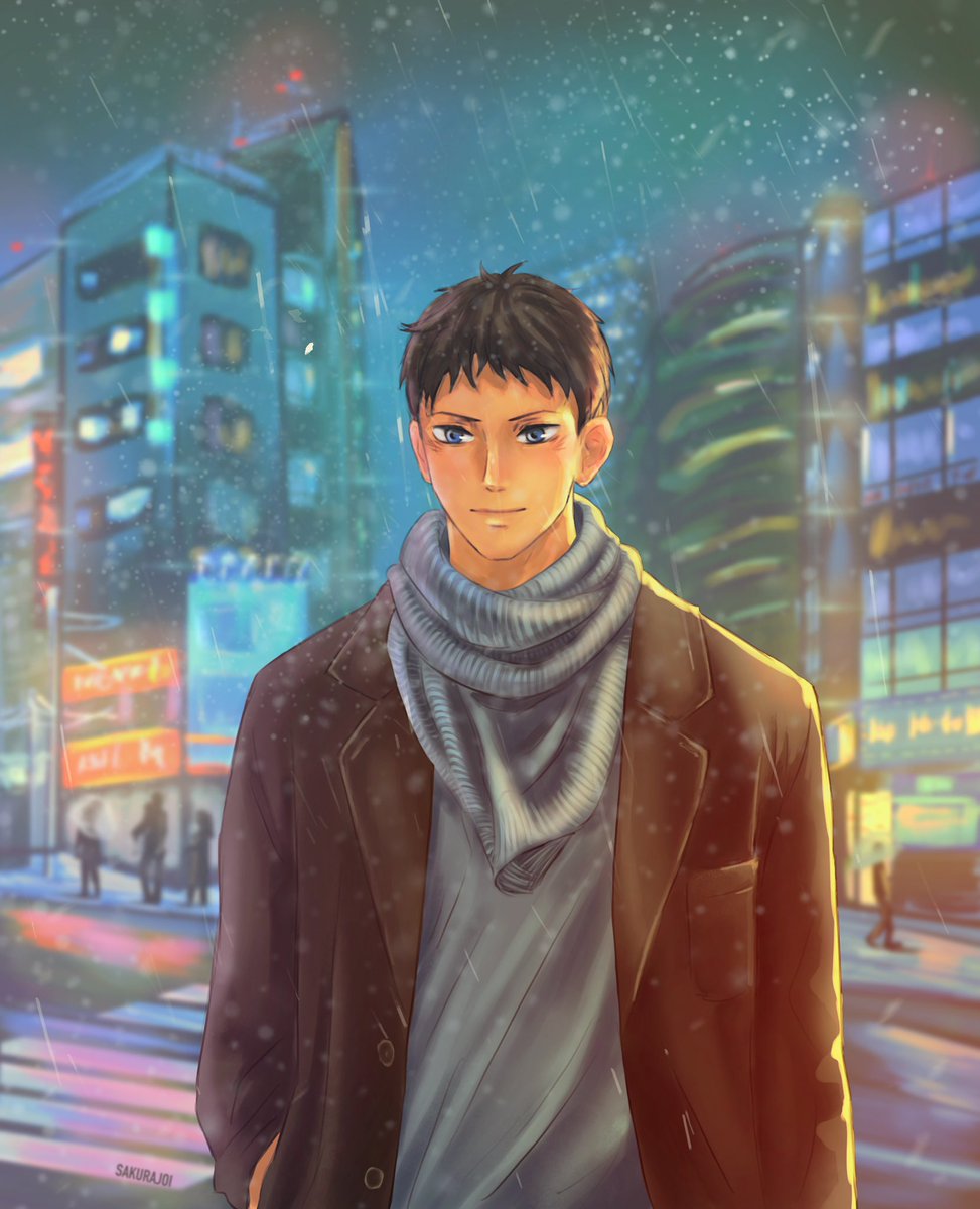 Winter Tobio for <a href="/winterwithtobio/">Tobio's Winter Date Cafe ❄︎</a> event 
#kageyamatobio #Haikyuu