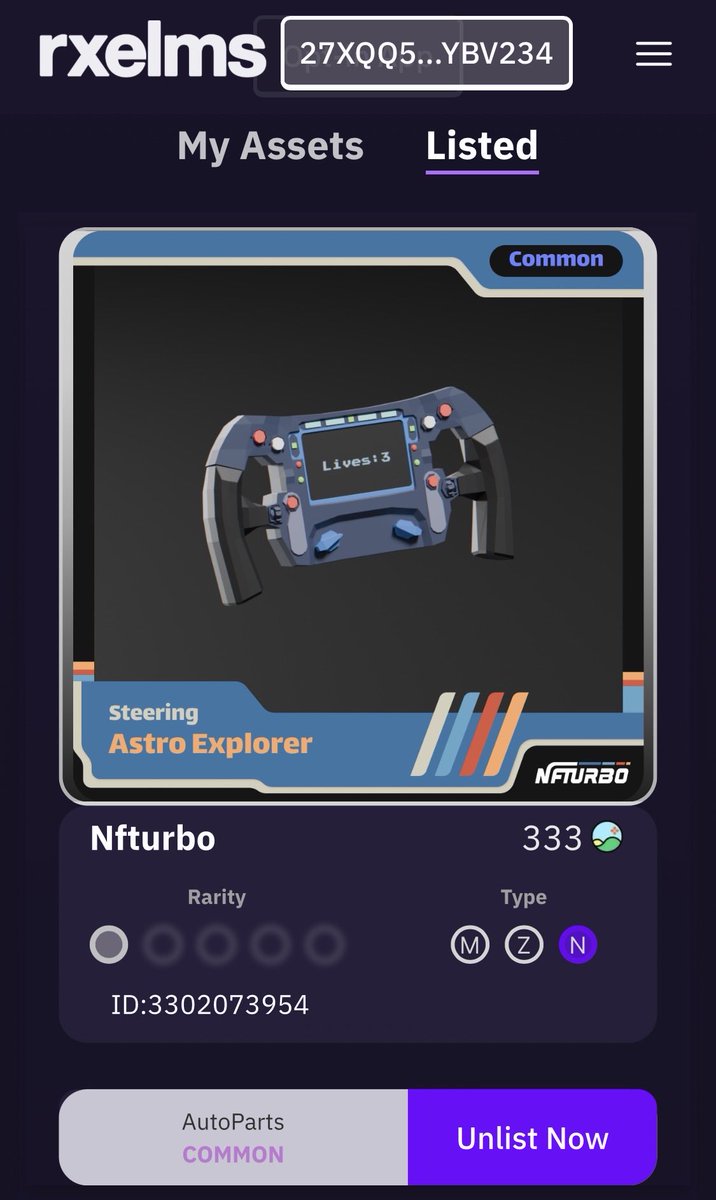 iGetAlgo's tweet image. Listed a bunch of extra parts for only 333 $NIKO this morning so others can get it on the action! @rxelms $iGA
👉 rxelms.com/marketplace