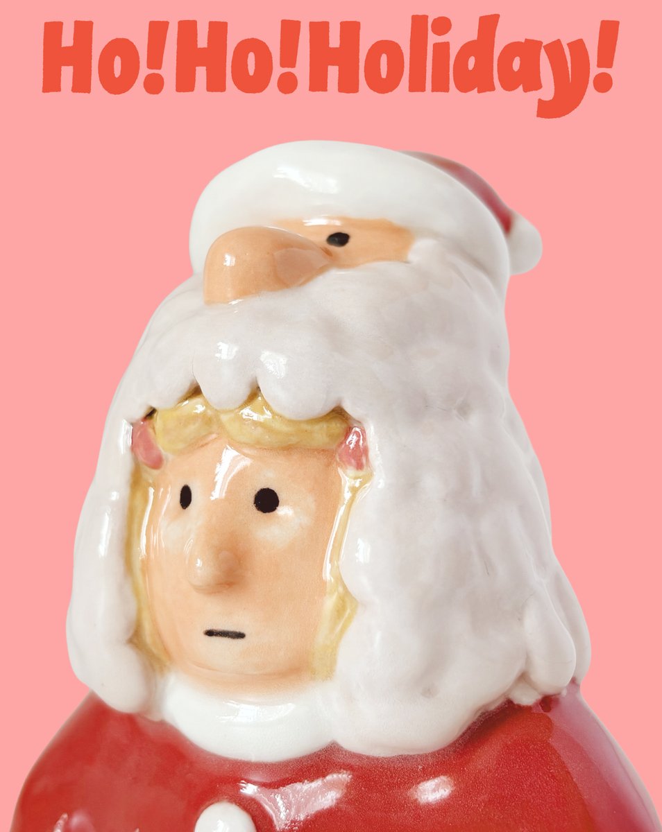 🌲Christmas Event🌲
「Ho!Ho!Holiday!」
2025.11.26- 12.25

📍銀座蔦屋書店 文具売り場
GINZA SIX 6F
<a href="/GINZA_TSUTAYA/">銀座 蔦屋書店</a> 

クリスマスフェア「Ho!Ho!Holiday!」を開催します！ギフトボックス付き陶器のオーナメントや、ホリデー期間限定の新作グッズを用意して販売予定です🎅❤️
お楽しみに！