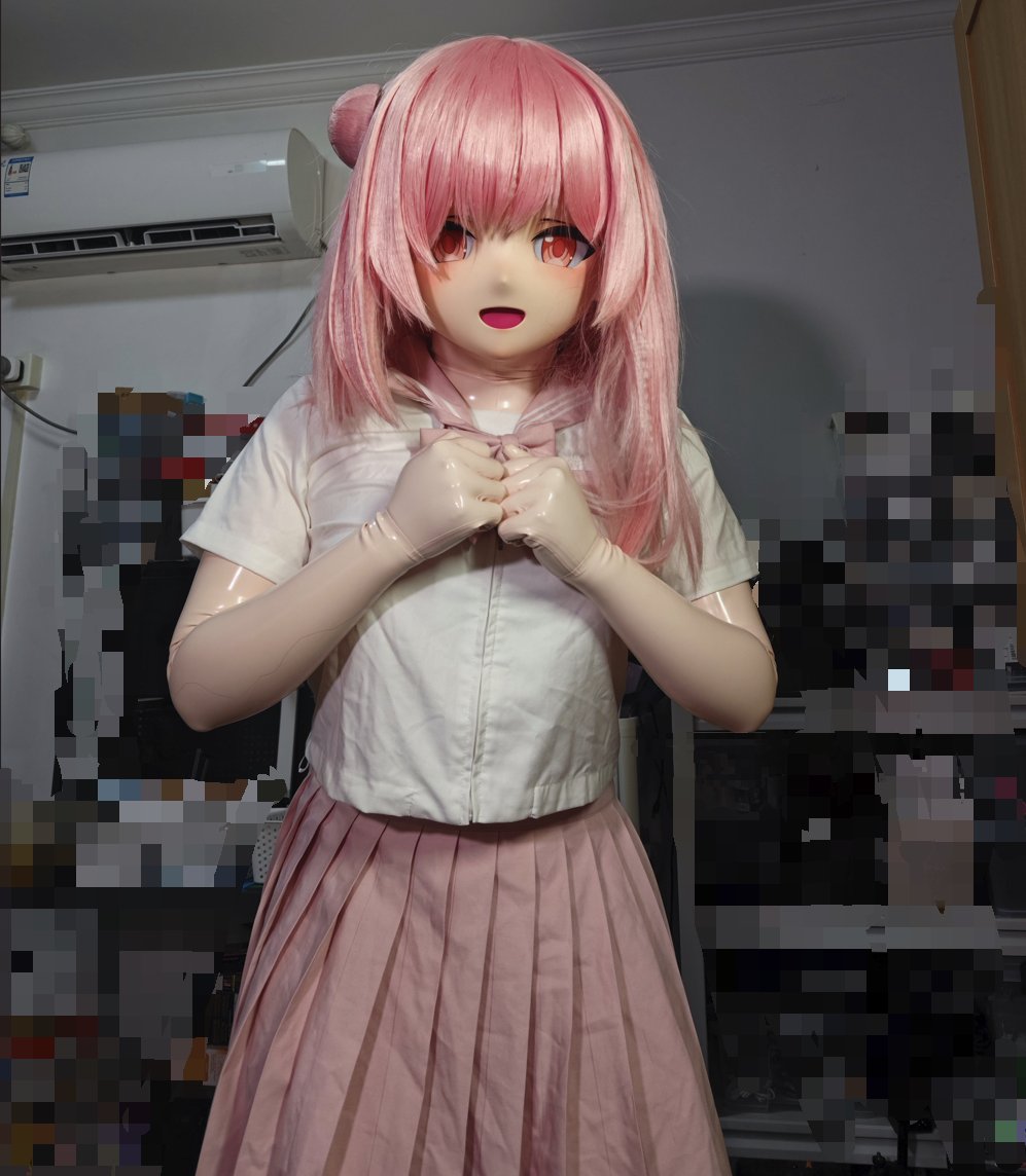 试了一下粉色JK小护士
#kigurumi
#着ぐるみ
#鷲見セリナ