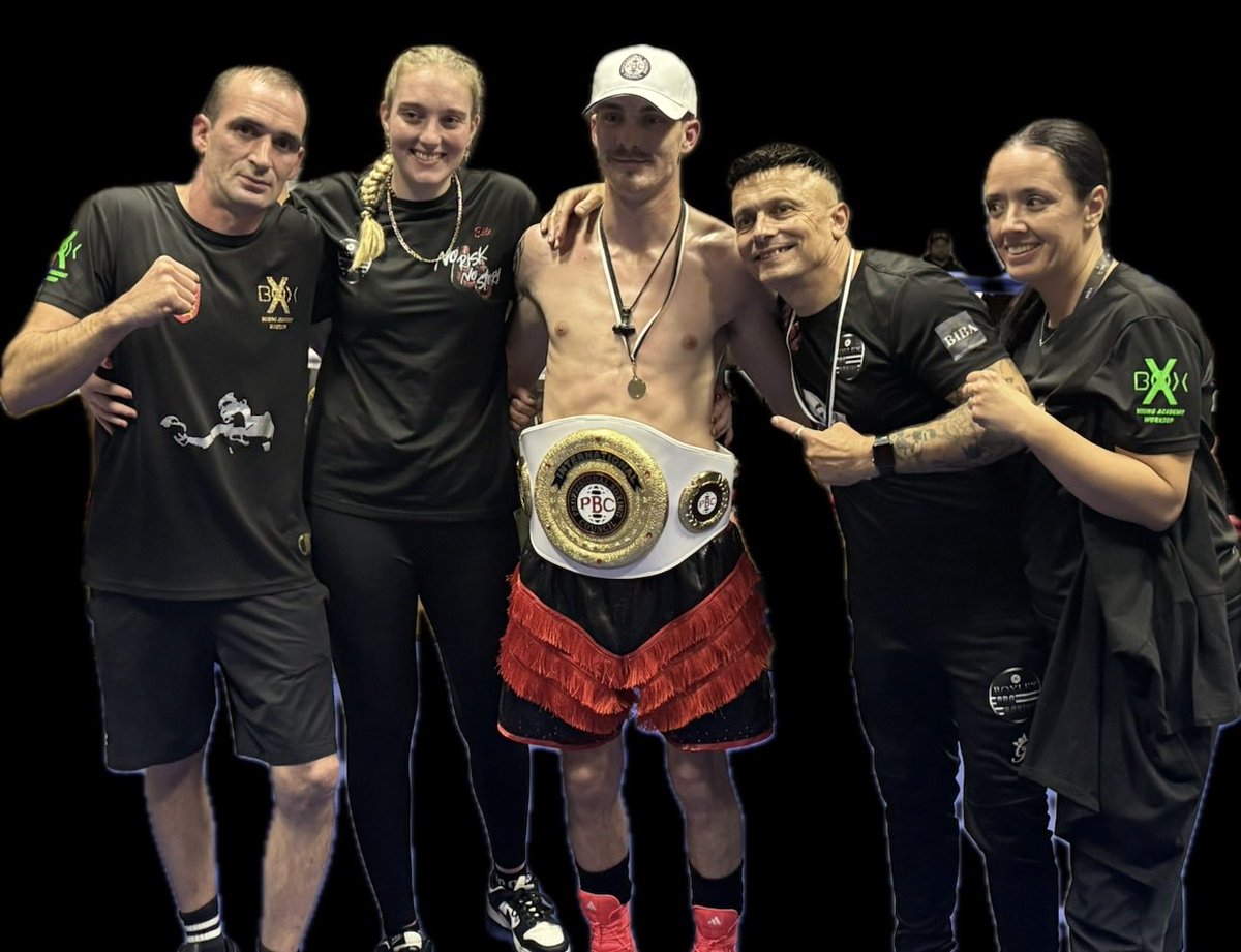 PBCBoxing_UK's tweet photo. Congratulations to @Reecebrado99 who secured the PBC Silver International Super Welterweight Title last night with a blistering 2nd Round KO in Nottinghamshire.  What a performance from this young man and congratulations to the whole XBox Team @1chrisboyle https://t.co/p6TWjWcAxF