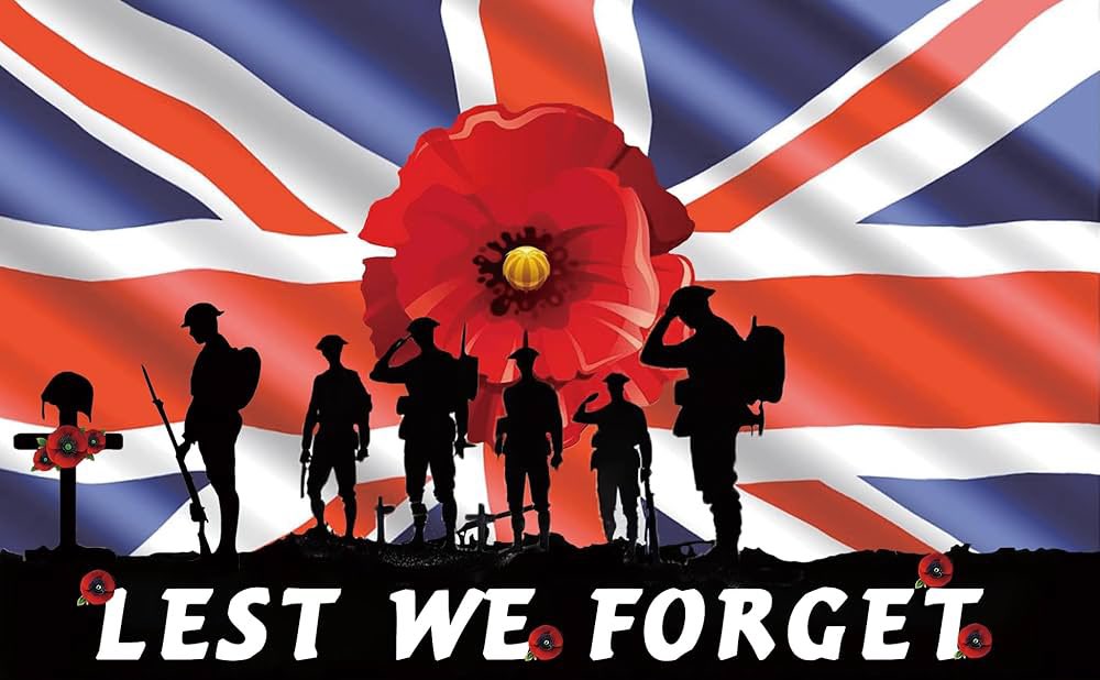 British Hazara community stands together in gratitude today, remembering the bravery and sacrifices of those who served. We will never forget. 🌺