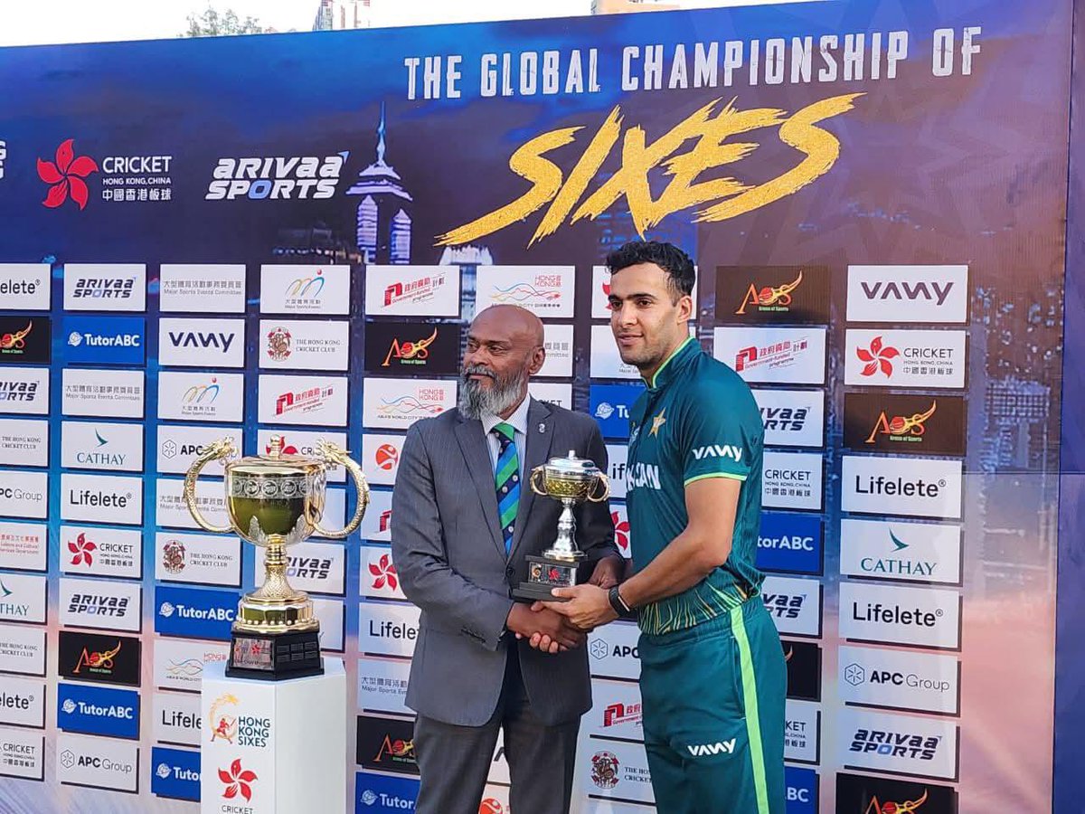 Immensely proud of the boys, true champions in every sense at the <a href="/HongKongSixes/">Hong Kong Sixes</a>. Always an honour to wear the <a href="/TheRealPCB/">Pakistan Cricket</a> shirt and lead this incredibly talented players with pride. 

Thank you all for the incredible support 🇵🇰🙌