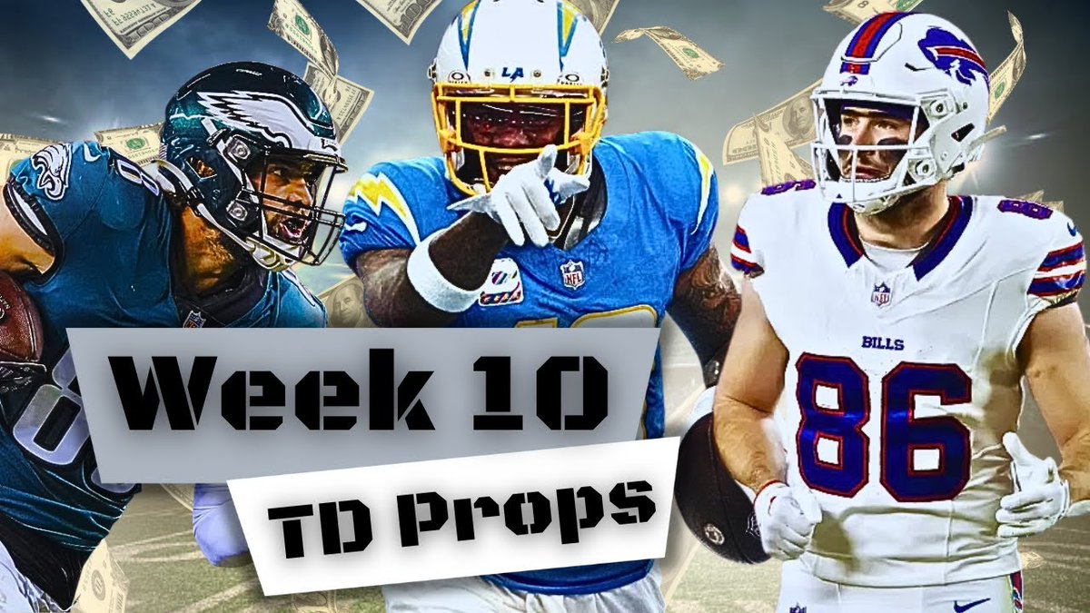 StatementGames's tweet photo. Week 10 NFL TD props are live! 💥
@AxManIDP breaks down 4 anytime-TD plays using red-zone data, matchups & price angles to build smarter slips.
See the full breakdown & slip builder:
https://t.co/fIGe0NbpUd
#NFLWeek10 #AnytimeTouchdown #PropsMadeEasy #NFLProps #NFLBetting https://t.co/SzbvfDbb7d