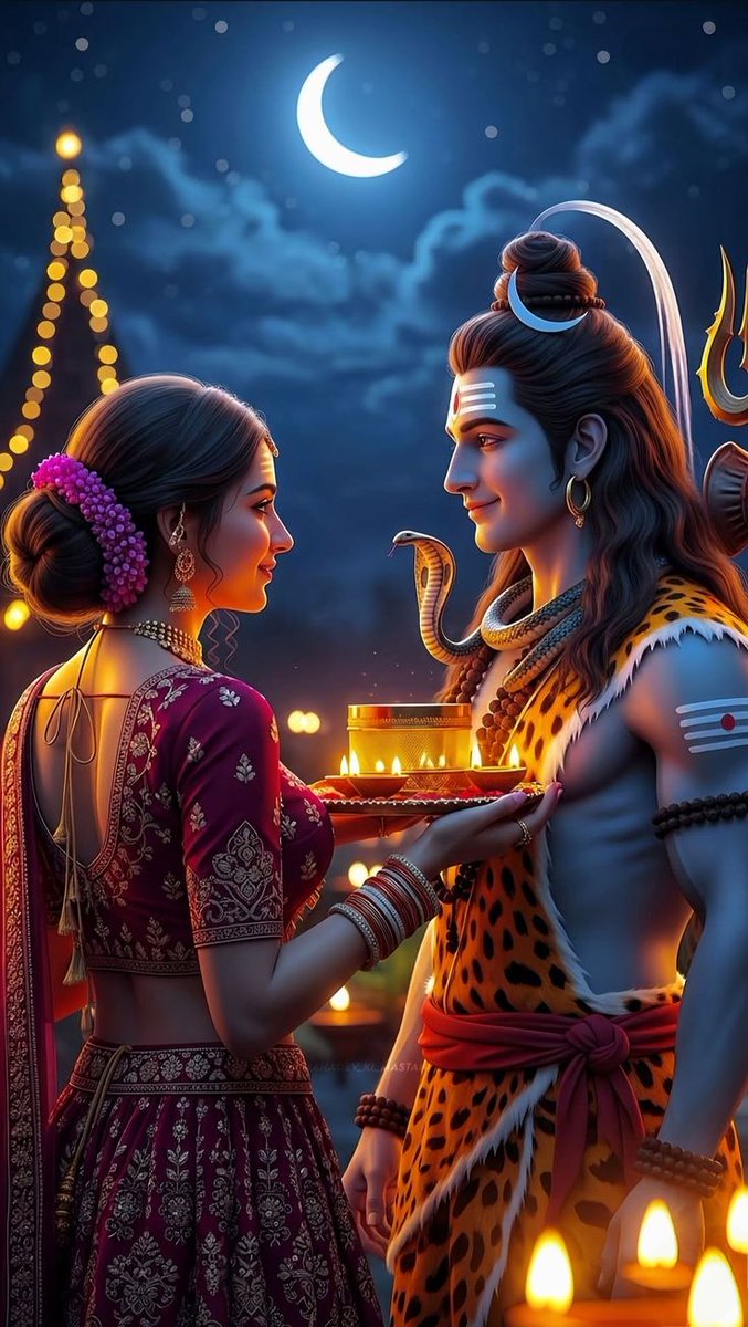 Kajor_46944's tweet image. भगवान #शंकर और मां #पार्वती जी  का अद्भुत अलौकिक दर्शन.. 🚩🙏

#HarHarMahadev