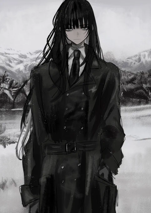 Meet Mumei, my OC. Here's how he'd speak in English: polite wording, cruel meaning. Examples: "Your confidence is admirable. Your competence… less so." "With all due respect, please remove yourself. You're in the way."