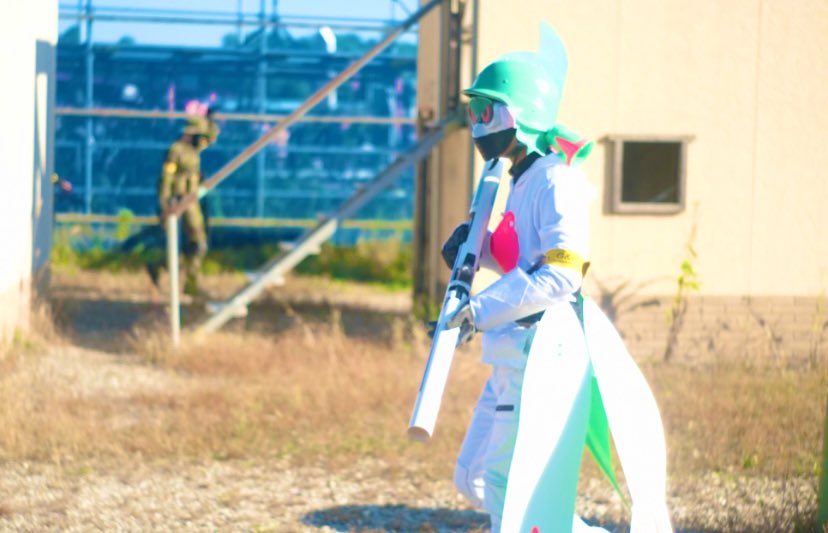 toriatamavitzer's tweet image. 今年は思いっきりネタに走った #ARMOR祭 でしたが、雨上がりの朝方第一ゲームの際に急に陽射しが差し込み、ユニオンベースさんの地形も相まってポケモンSVのエリア・ゼロを彷彿とさせる不思議な輝きを放っていて、テツノブジン装備が雰囲気に合っていた #ARMOR祭2024 が未だに強く印象に残っています