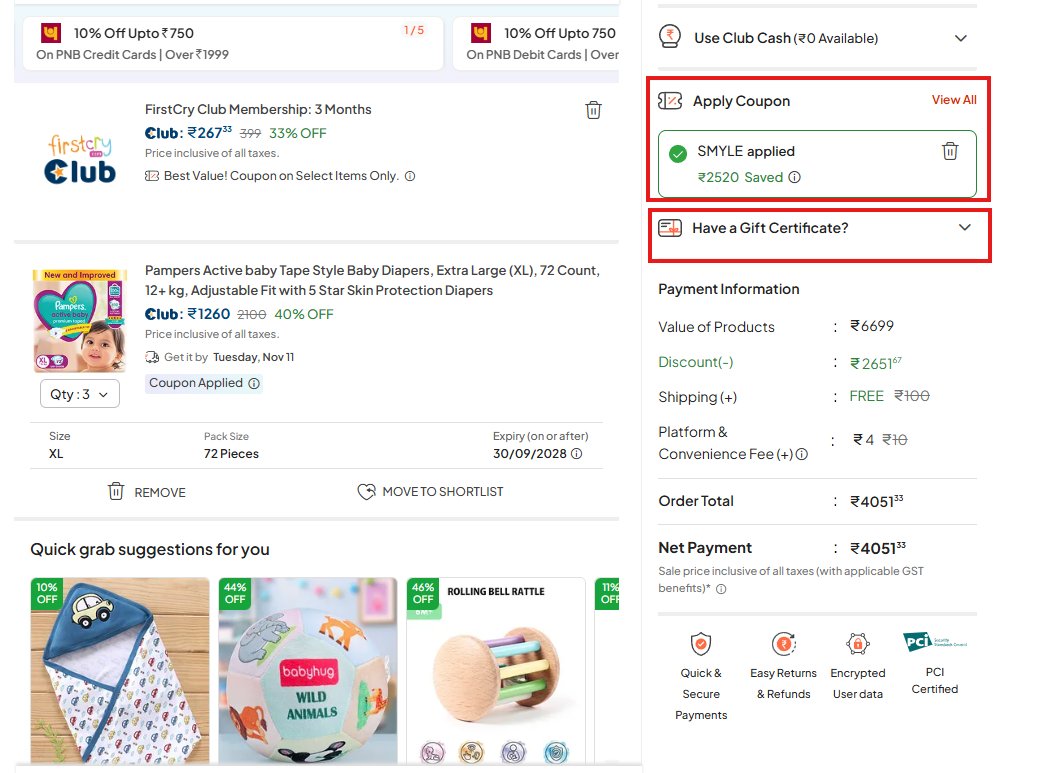 ProfessorCardz's tweet image. 🚨Hey Moms, Dads and would be parents - Here&apos;s a Hack and Quadruple Dip on KIDS #Diaper Purchase. 41% Savings i.e. Rs 2413 saved with this thread.

I use these Pampers Active Baby Taped Diapers (Easy to use) from the start but you can use with any brand: bitli.in/wJHmDve…