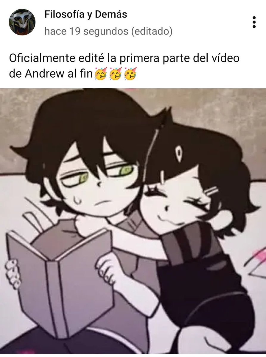 al fin una pequeña victoria personal desde que empecé con el curso de audiovisuales de nuevo-