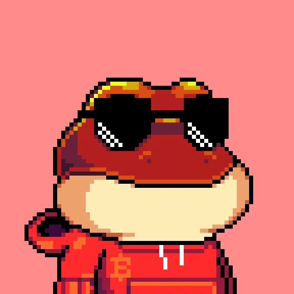 Posting Bitcoin Frogs improves your posts engagement by the way. So it’s not only amazing Art, one of the earliest inscribed Collection on Bitcoin, first one to be fully distributed, but as well as CryptoPunks it gives your post more 👀