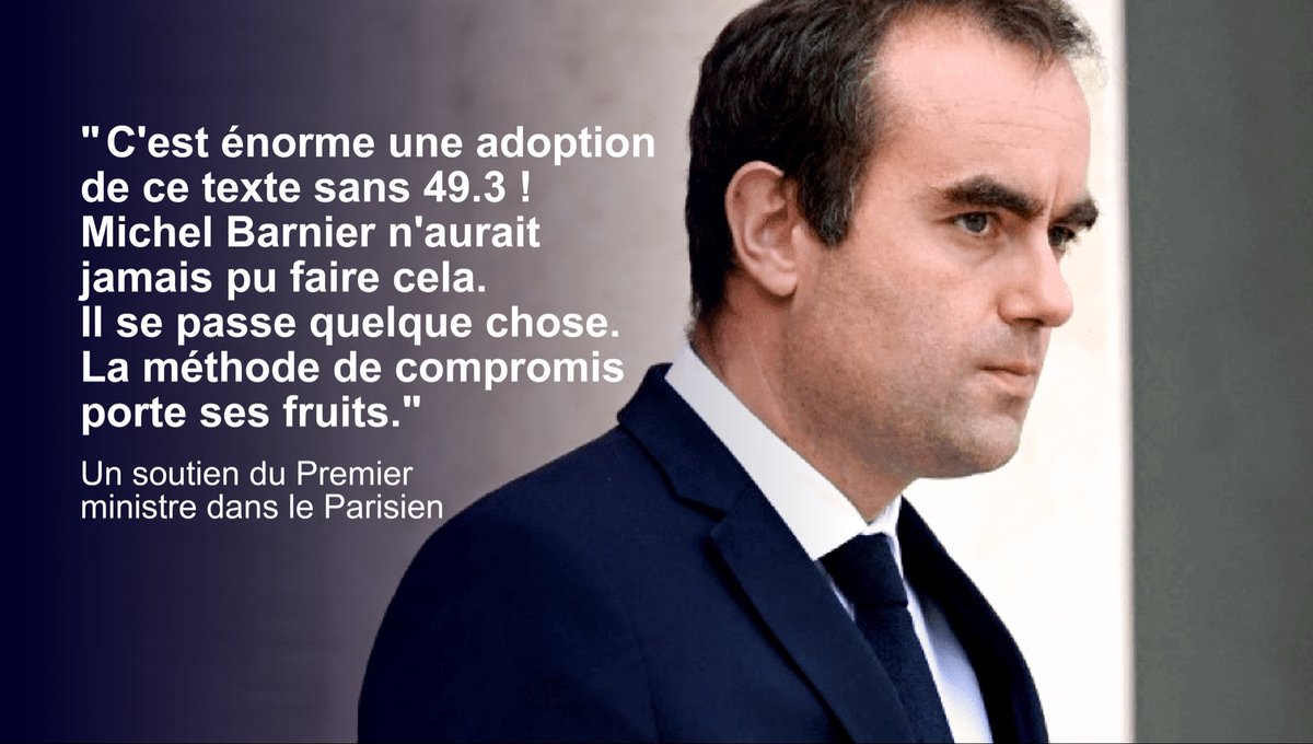 EnModeMacron's tweet image. Et si c’était lui ?

La méthode de @AvecLecornu, ça fonctionne !