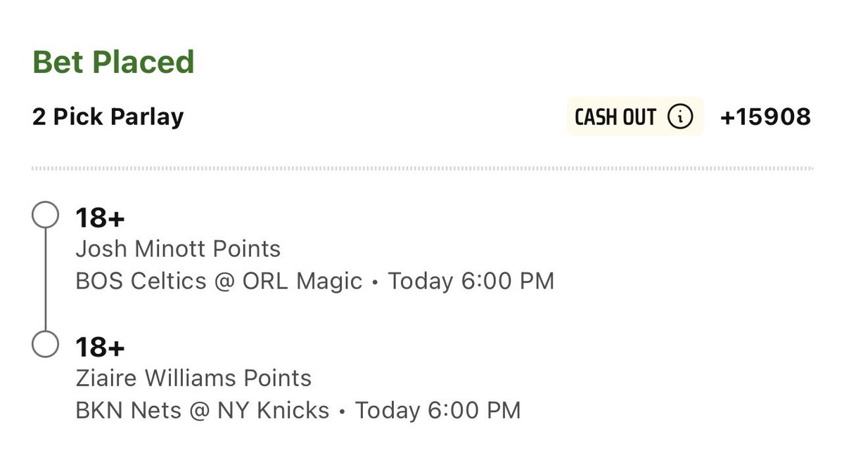 WetNoodlePicks's tweet image. Pointsapalooza for Minott and Ziaire (I hope), take your straights on all these please