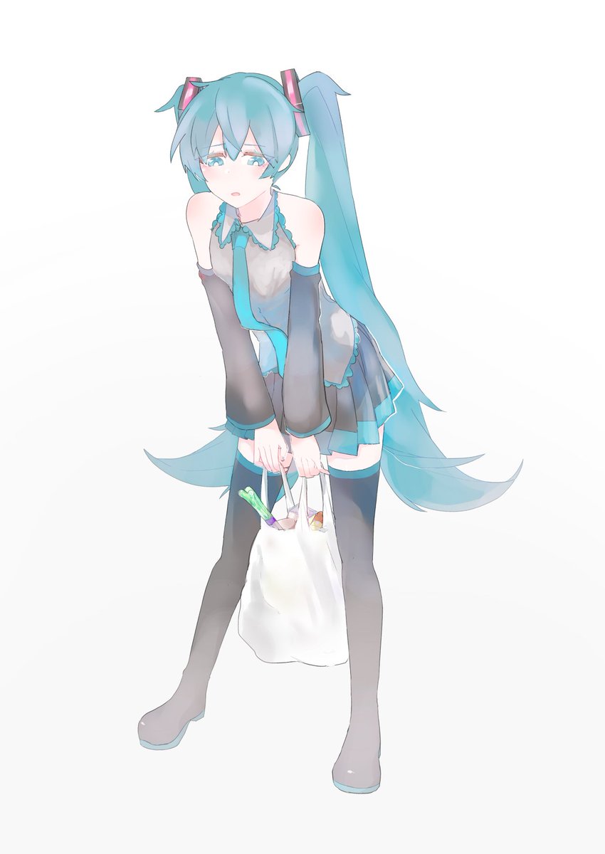 買いすぎてしまった初音さん