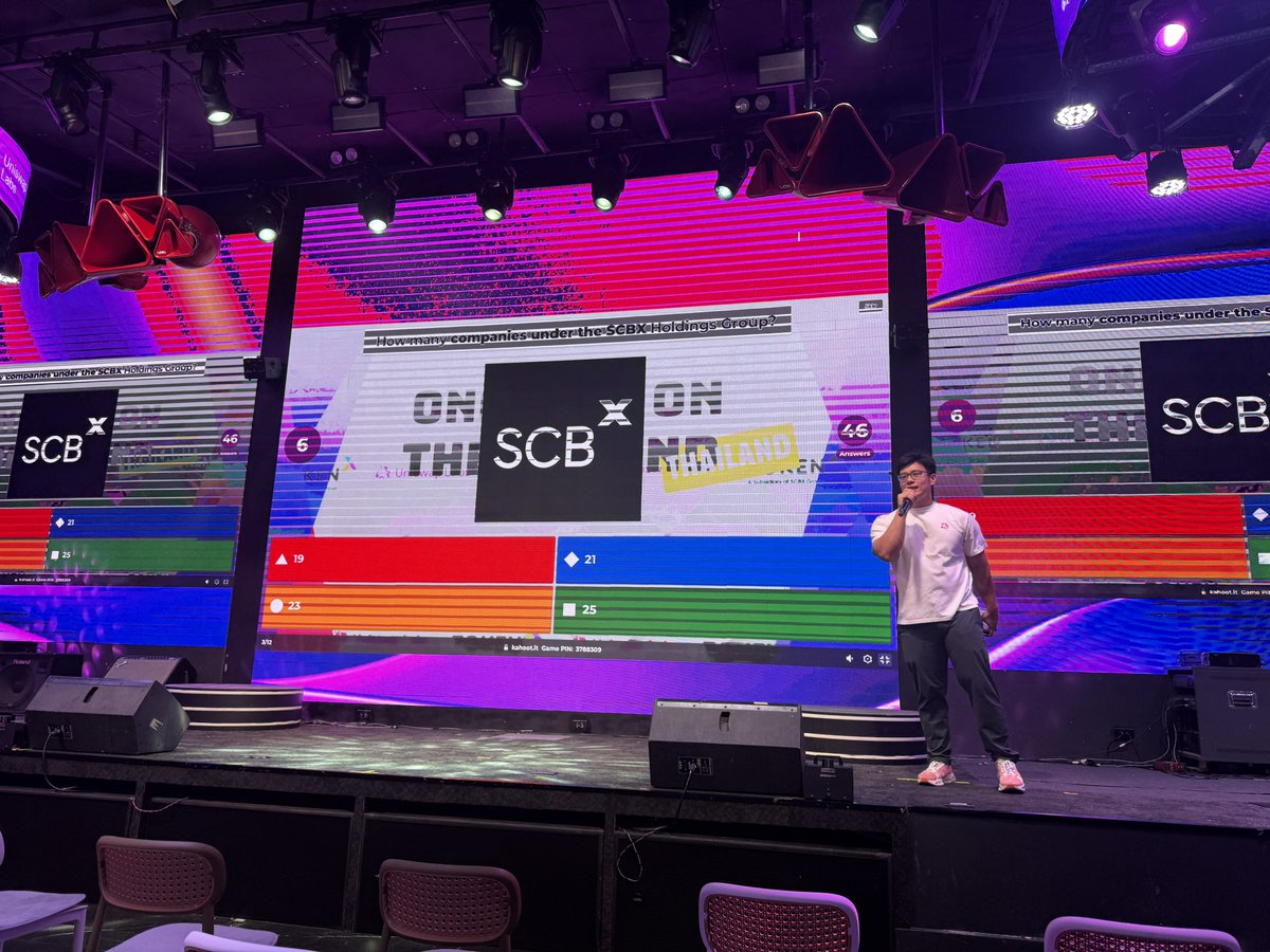 EarthDeFIRE's tweet photo. Damn it i thought if i win, it be totally Meme content with
“Onchain on the Ground Thailand”
#Uniswap Labs @Uniswap
#SCBX - ‘The Most Admired Regional Financial Technology Group’,
#TokenX SEC-compliant ICO Portal
event by @KingBund
GUN Kahoot player: @EarthDeFIRE 😂 https://t.co/ZJZPI7CEWn