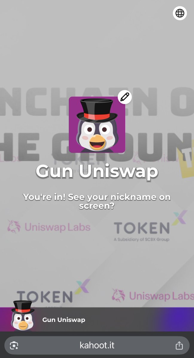 EarthDeFIRE's tweet photo. Damn it i thought if i win, it be totally Meme content with
“Onchain on the Ground Thailand”
#Uniswap Labs @Uniswap
#SCBX - ‘The Most Admired Regional Financial Technology Group’,
#TokenX SEC-compliant ICO Portal
event by @KingBund
GUN Kahoot player: @EarthDeFIRE 😂 https://t.co/ZJZPI7CEWn