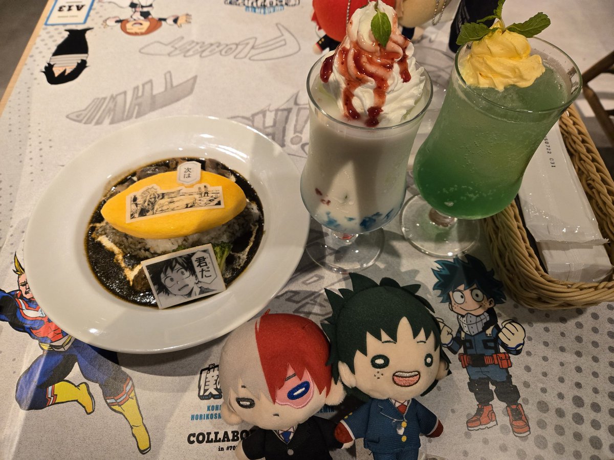 kou_mha's tweet photo. 前回､東京会場で一緒に行ったお友達に付き合って貰って､昨日は大阪では2回目の展と初カフェ、今日は大阪ウロウロの旅をして来ました☺️✨メタくそ楽しかった💕毎回3時間越えで見入ってしまうから、見終わってビックリする😓それぐらい何回見ても飽きが来ないぐらい大好きな作品だよね！！ https://t.co/XXIjb4JfoY