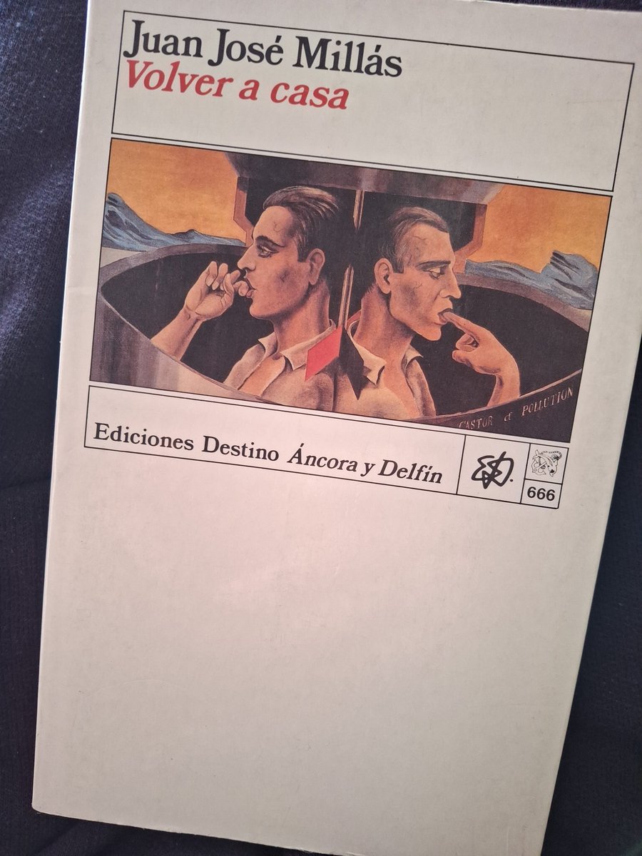 edudelgad's tweet image. Entretejiendo identidades y personajes, que no siempre se corresponden, en una huída desesperada hacia la nada, en reencuentro. El sentido de la extrañeza.
#ExLibris