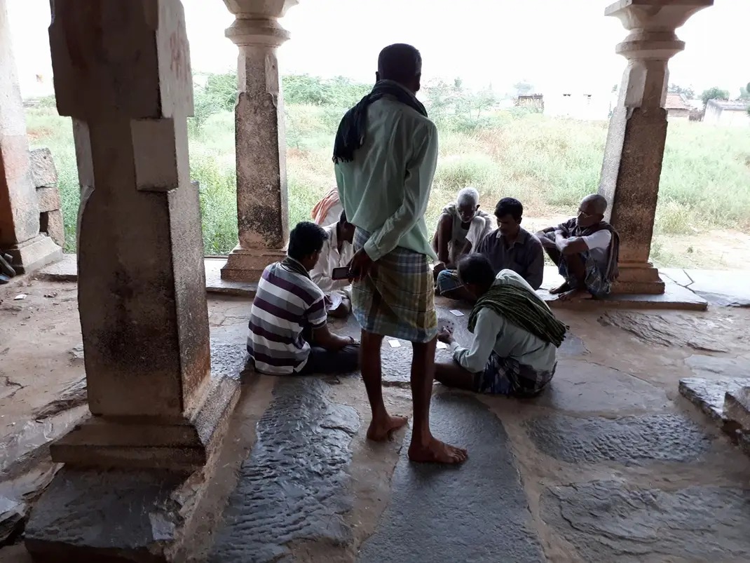 It's because your conception of soulfulness &amp; divinity is somewhat like this ....
Gambling in front of deity.
We don't endorse such type of divinity!