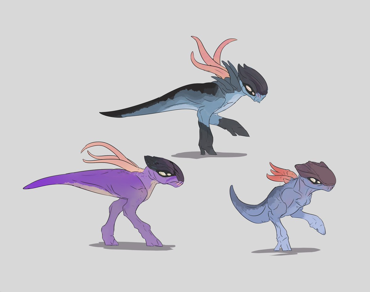 aFallenWolf's tweet photo. L Drexx give live birth to a larva-like infant. There can be anywhere from 1-6. The larva will eat non stop until they form a chrysalis in a month. Much later they emerge as a young pup, about the size of a human toddler. #StarDate #Alien #SpecEvo #SpecBio https://t.co/NepchuWOLm