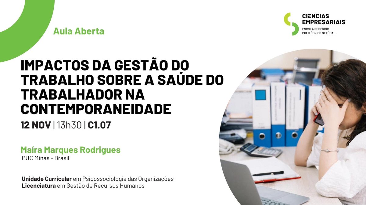 JAreosa's tweet photo. Prezados, aqui fica um convite para debater o tema: impactos da gestão do trabalho sobre a saúde dos trabalhadores. Quem tiver interesse será bem-vindo! https://t.co/ty7echFwH7