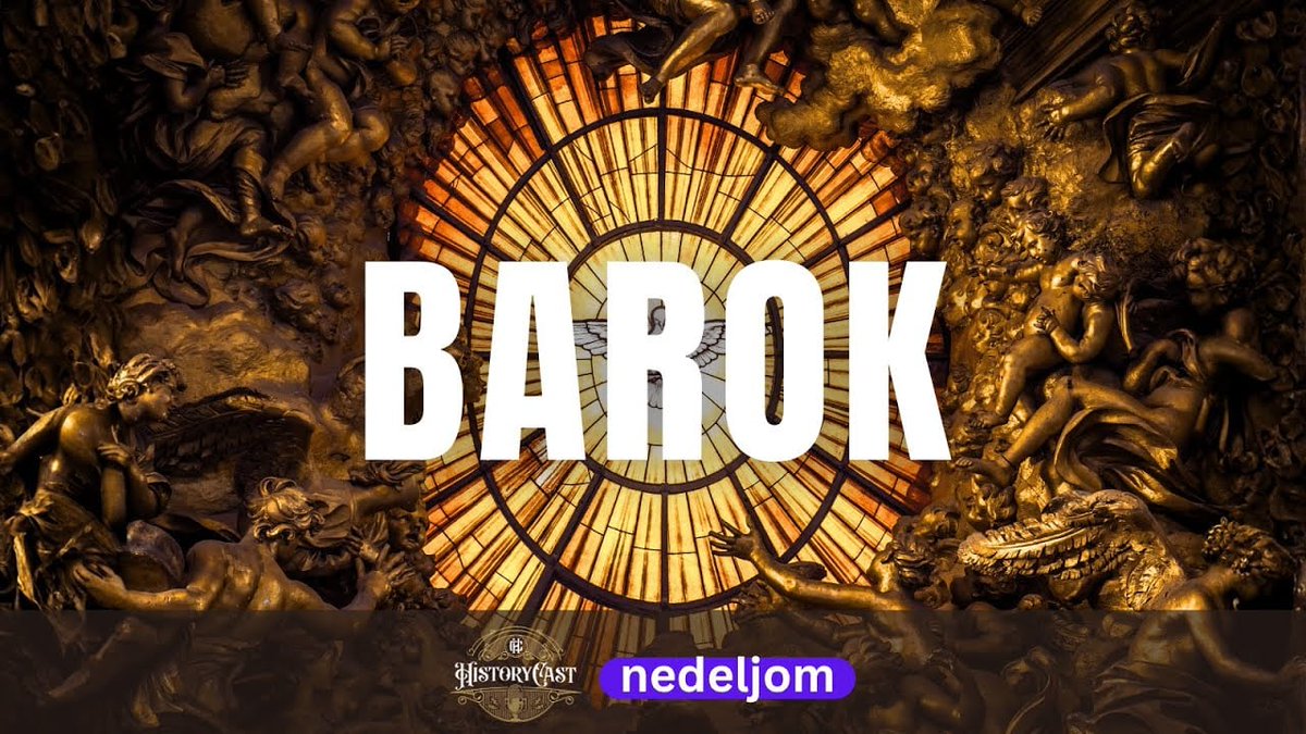HistoryCast_rs's tweet image. Barok: epoha u kojoj umetnost postaje oružje, pozornica i molitva istovremeno. 
🎧 Nova nedeljna epizoda na YouTube kanalu  ➡️ bit.ly/Barok