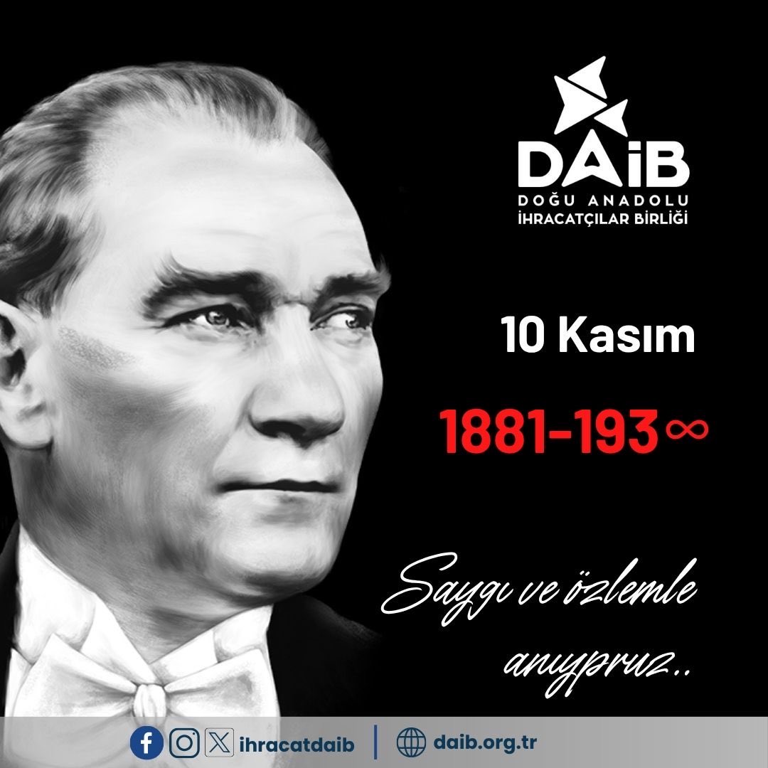 “Benim naçiz vücudum elbet bir gün toprak olacaktır, ancak Türkiye Cumhuriyeti ilelebet payidar kalacaktır.”

Cumhuriyetimizin kurucusu, Önderimiz Mustafa Kemal Atatürk’ün aramızdan ayrılışının 87. yılında sevgi, saygı, minnet ve özlemle anıyoruz. 

#10Kasım #mustafakemalatatürk