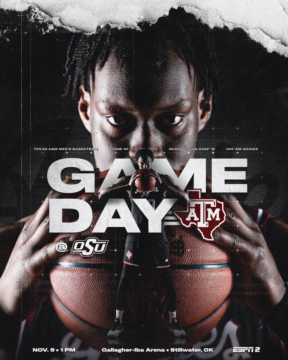 Bucky Ball on the road

⏱️ 1 PM CT
📺 ESPN2

#GigEm