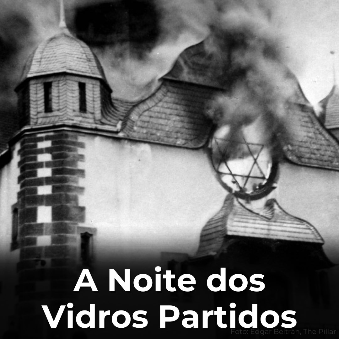 IsraelinPT's tweet image. Assinalam-se hoje 87 anos desde “A Noite dos Vidros Partidos” - Kristallnacht.

Neste dia, 9 de novembro de 1938, casas, sinagogas e lojas de judeus foram destruídas, na Alemanha e na Áustria. Muitos judeus foram assassinados nessa noite.

A Kristallnacht marcou um passo em…