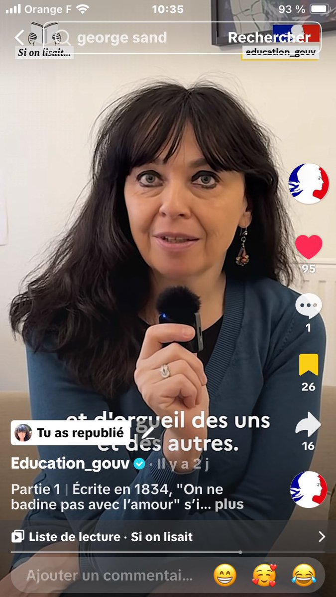 Coucou c’est le retour de l’influenceuse littérature classique 😎  Retrouvez-moi pour l’épisode 2  #SiOnLisait Musset, le romantique ❤️‍🔥 

vm.tiktok.com/ZNdTRue1D/