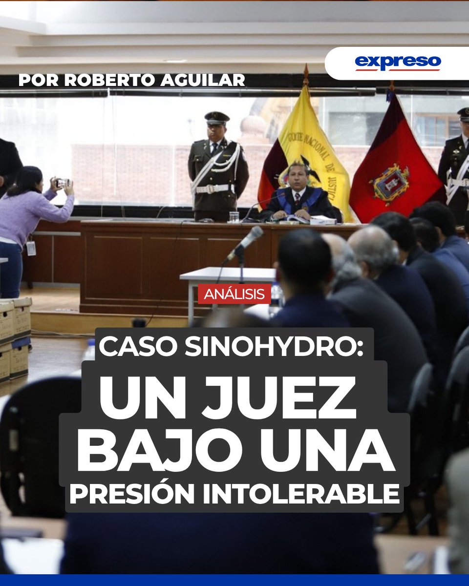 El juez Olavo Hernández es el encargado de llamar a juicio esta semana en el Caso Sinohydro. Sin embargo, el gobierno ya señaló culpables.

Un análisis de Roberto Aguilar 👉 bit.ly/43OL7Y4