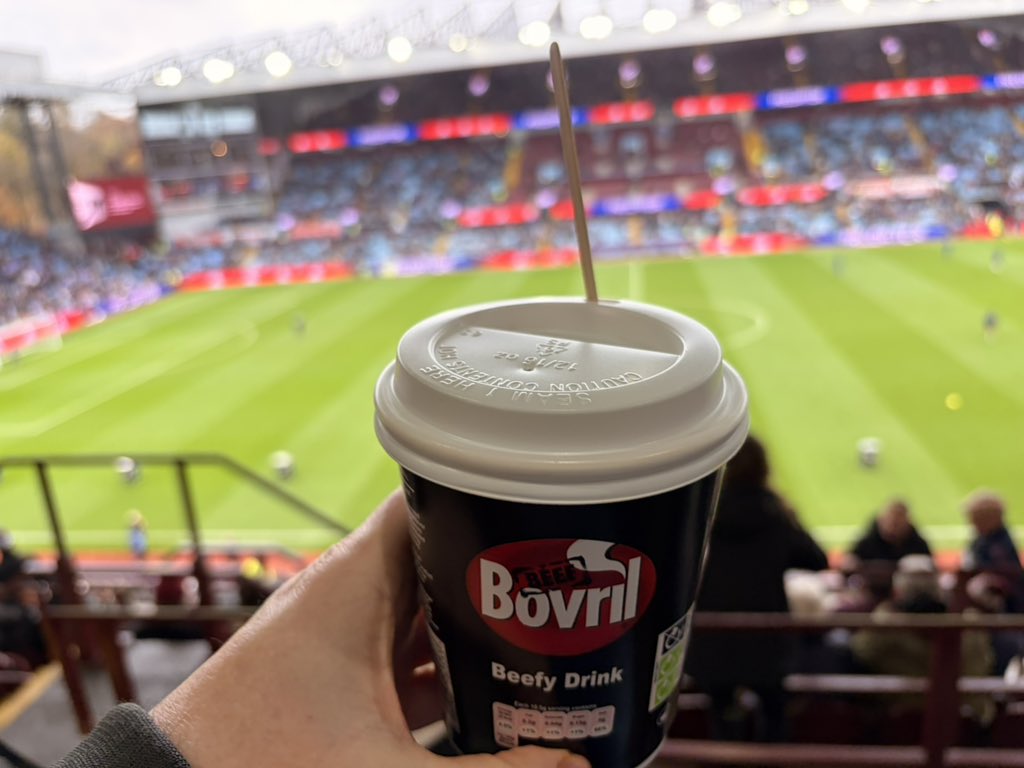 Back on it! #BovrilPower #AVFC #lestweforget 💜🩵🔴