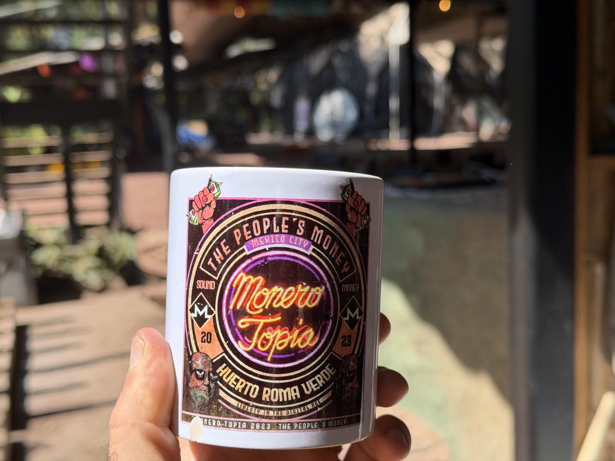 🚨 Alert <a href="/monero/">Monero (XMR)</a> fam! And all other “digital cash” users. Come enjoy the privacy coin price pump with us in person today.

Anyone in Mexico City come join us at the Huerto Roma Verde Cafe today at 12 noon for a MoneroTopia.com conf meetup. ☕️🔥

Like and share to spread