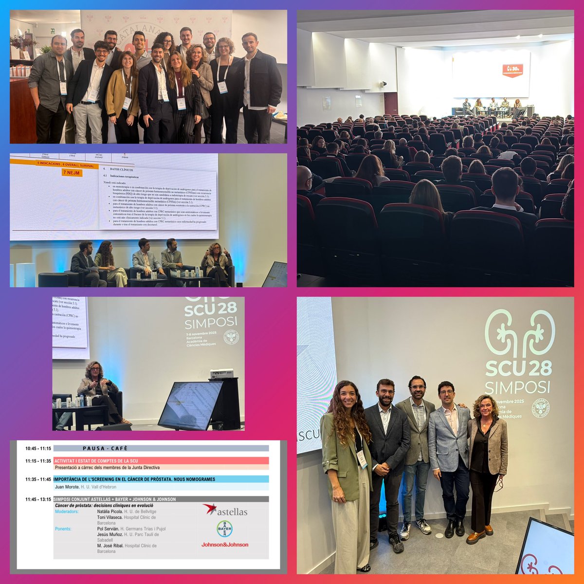 MariaJRibal's tweet photo. @scurologia Cap de setmana intens i ple d’energia al #28simposiSCu 💙
Sempre és un plaer retrobar amics, compartir coneixement i veure com creix la nostra comunitat urològica.
Felicitats a la Junta per un programa excel·lent i a la @LaliSabartes i al Grup Congrés per una organització impecable.
Molt orgullosa del Servei d’Urologia del @hospitalclinic , que sempre respon amb talent, entusiasme i complicitat.
El futur de la urologia catalana està en molt bones mans 💫
#SCU28 #UrologiaCatalana #UrologiaClinic #Urology #TogetherWeGrow