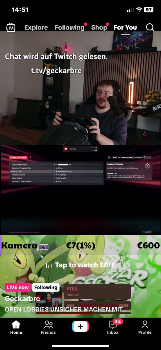 Jetzt verfolgen mich Twitter User auch noch auf TikTok