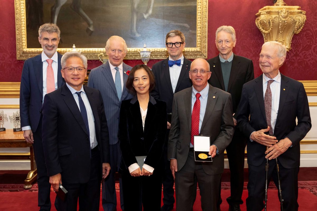 This week, two of the seven laureates of the Queen Elizabeth Prize for Engineering stood out for their incredible accomplishments and similarly compelling back stories—Dr. Fei-Fei Li and Jensen Huang.

First, both are Chinese: Fei-Fei was born in Beijing; Jensen was born in