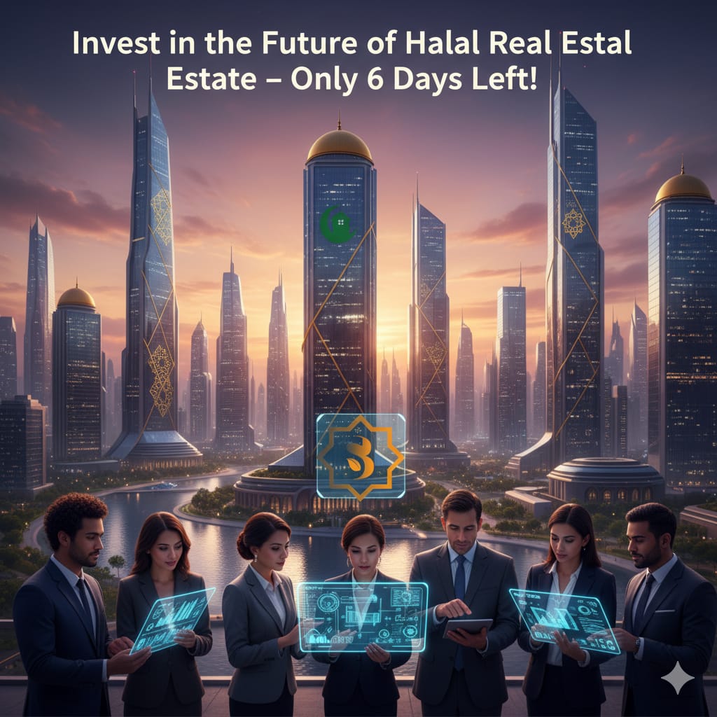 AltafHu04354071's tweet photo. Your digital gateway to halal wealth is open! ๐
Step into the future of ethical real estate investing.
๐ Only 6 Days Left to enter.๐
https://t.co/A4ySMhyIkN
#HalalProperty #FaithFinance #BlockchainWealth https://t.co/ITKsSFhR4N