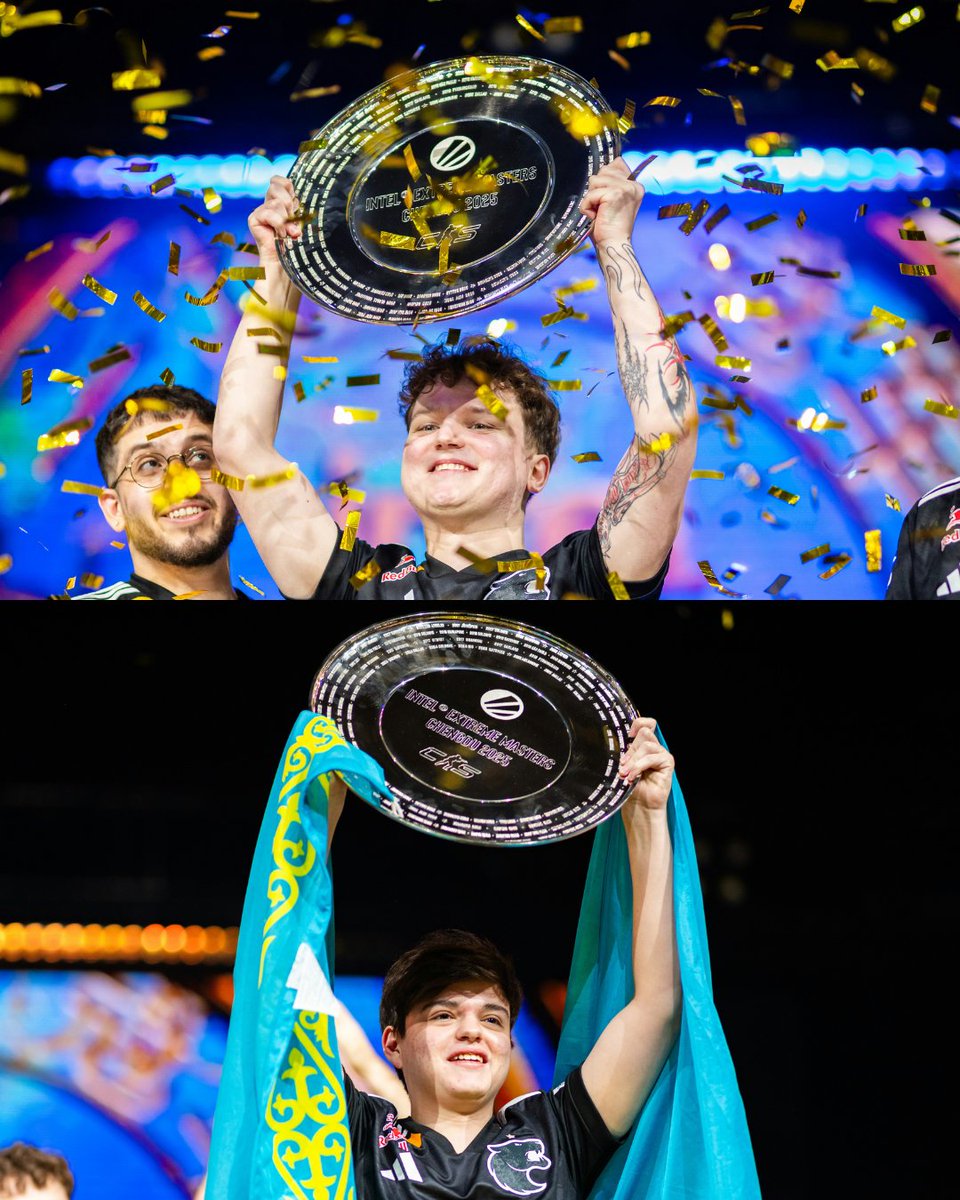 FURIA's tweet image. Já preparem o CPF, @yek1ndar e @tvoy_molodoy! 🇱🇻🇰🇿

Os gringos mais brasileiros do mundo chegaram pra somar na Pantera, e agora conquistam MAIS UM TROFÉU 🏆

Obrigado por complementarem a #FURIACS tão bem desde o primeiro dia!

#DIADEFURIA