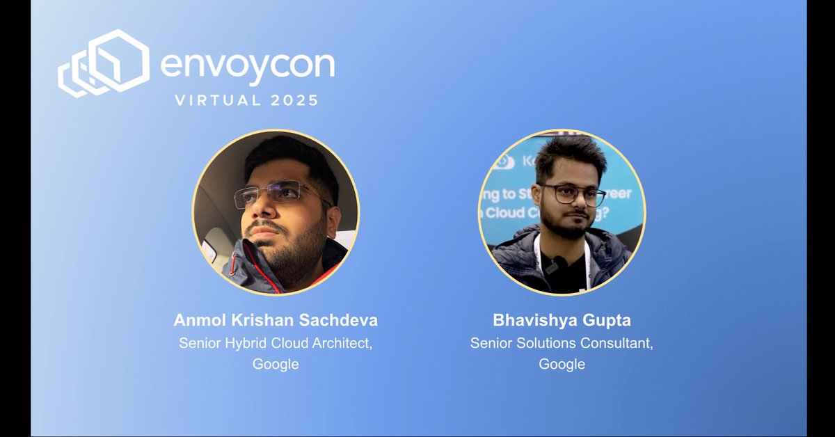 Anmol Krishan Sachdeva 🎤🗣 | #KubeCon #EuroPython tweet media