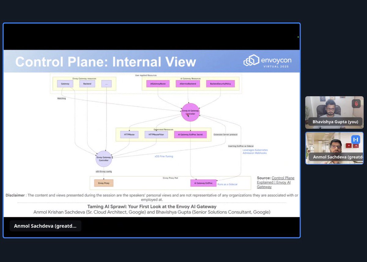Anmol Krishan Sachdeva 🎤🗣 | #KubeCon #EuroPython tweet media